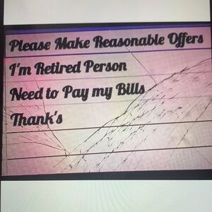 🤗 Accepting Reasonable Offers 🤟🏼